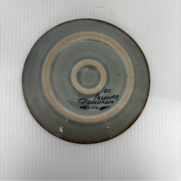 Ken Edwards Tonala Blue Bird 5 Salad Plates 6 1/2" El Palomar Mexican Pottery - Picture 9 of 10